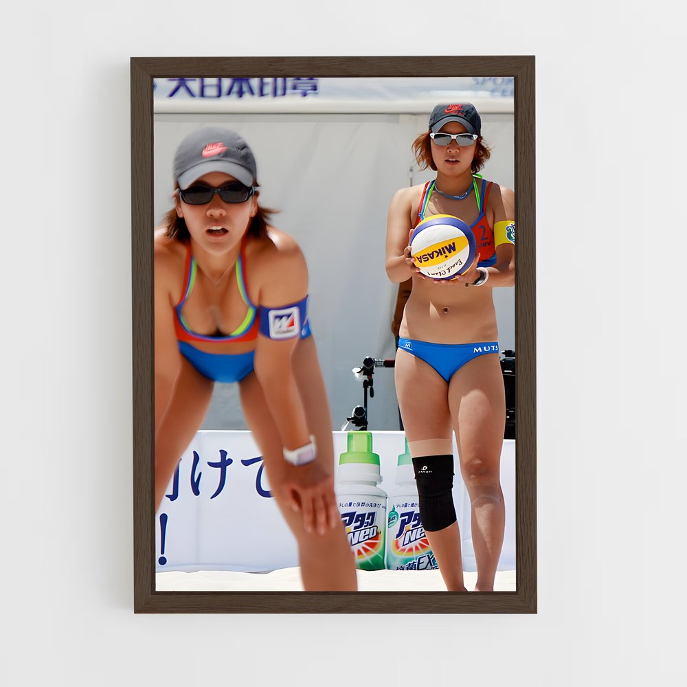 Poster Beach Volley Star – affiche Beach-volley (vue 5)